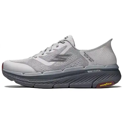 Skechers MEN'S GO Cushioning Low top Running Shoes Men's Gray