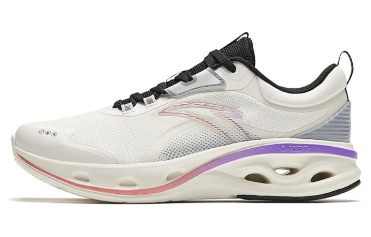 Anta Energy Ring Textile, TPU Abrasion Resistant Low top Running Shoes Women’s White Gray