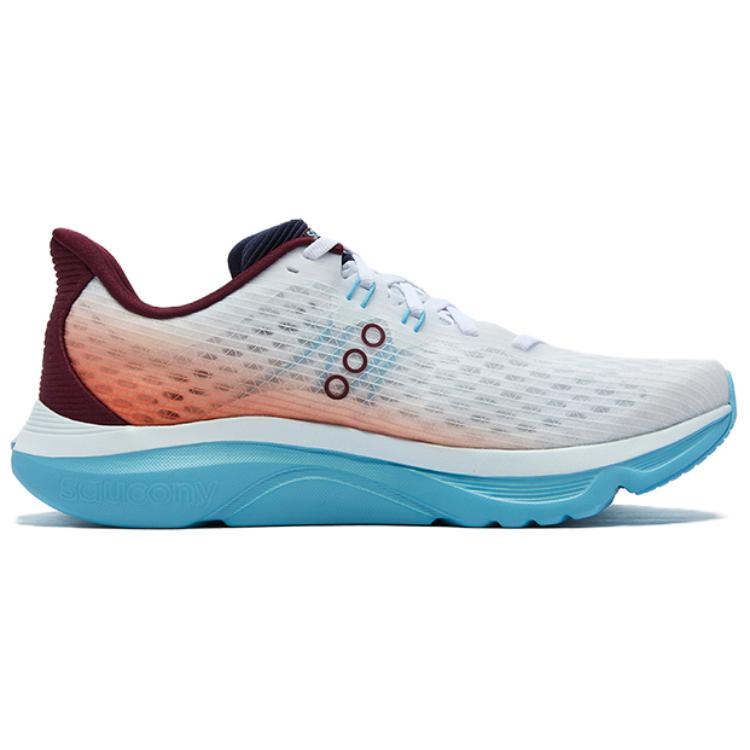 Saucony Kinvara Essence 16 Casual Running Shoes Unisex White Blue