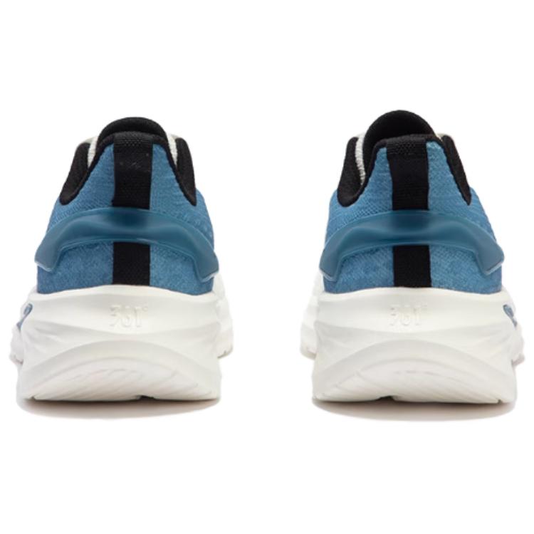 361° Cushioning Slip Resistant Abrasion Resistant Low top Running Shoes Men’s White Blue