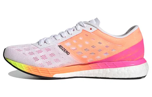 Adidas Wmns Adizero Boston 9 'White Screaming Pink' Women's