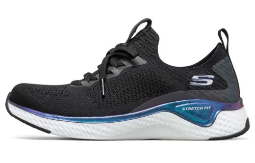 Skechers Solar Fuse Fabric Cushioning Abrasion Resistant Breathable Lightweight Low top Running Shoes Women's