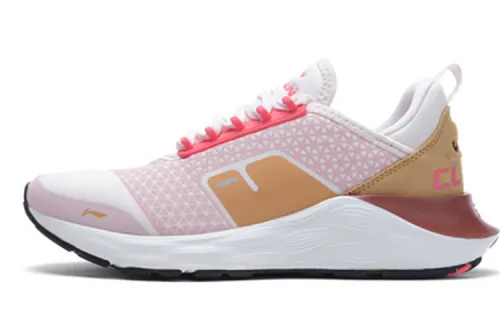 Li Ning Cloud 6 Comfortable Cushioning Slip Resistant Abrasion Resistant Low top Running Shoes Women's
