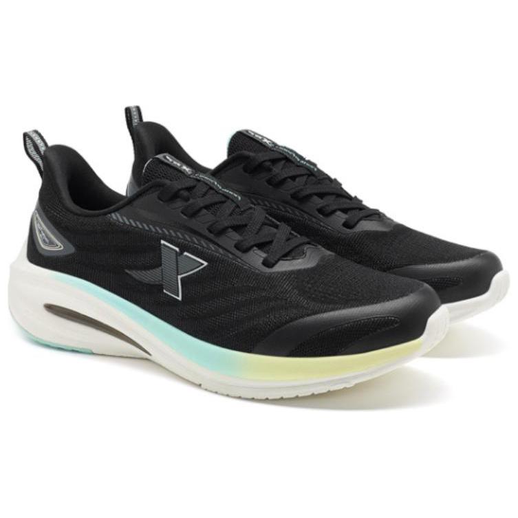 XTEP Lighten 7.0 Slip Resistant, Abrasion Resistant, Breathable Low top Running Shoes Women’s Black