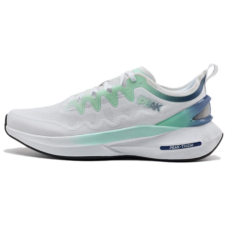 PEAK Cushioning, Wear Resistant Low top Running Shoes Men’s White Green
