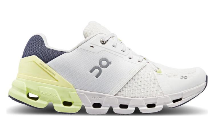 On Cloudflyer Cushioning Abrasion Resistant Lightweight Low top Casual Running Shoes Men’s White Yellow