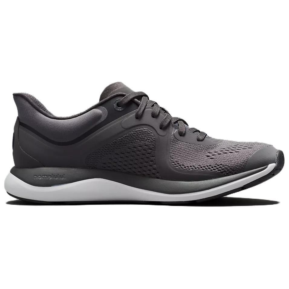 Lululemon Chargefeel Slip Resistant Abrasion Resistant Low top Casual Running Shoes Unisex Gray Black