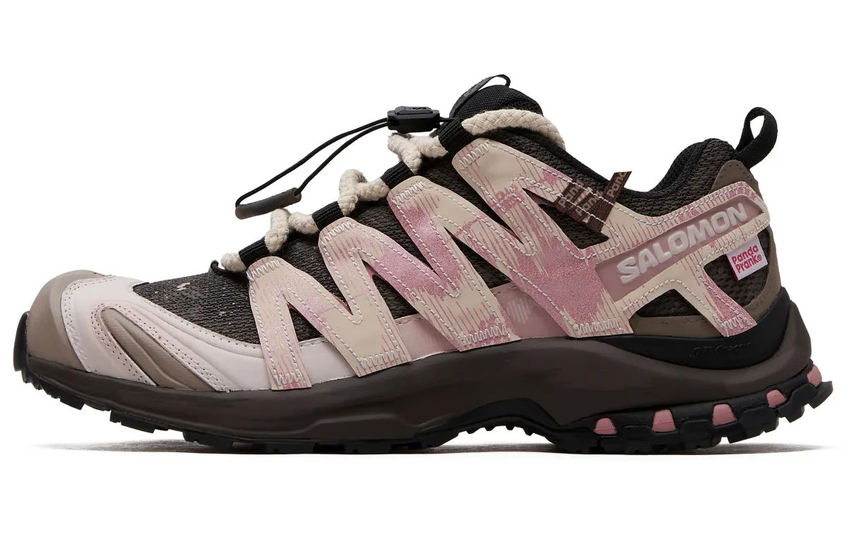 SALOMON XA PRO 3D LA YAUTE Low top Running Shoes Unisex Beige Pink Brown