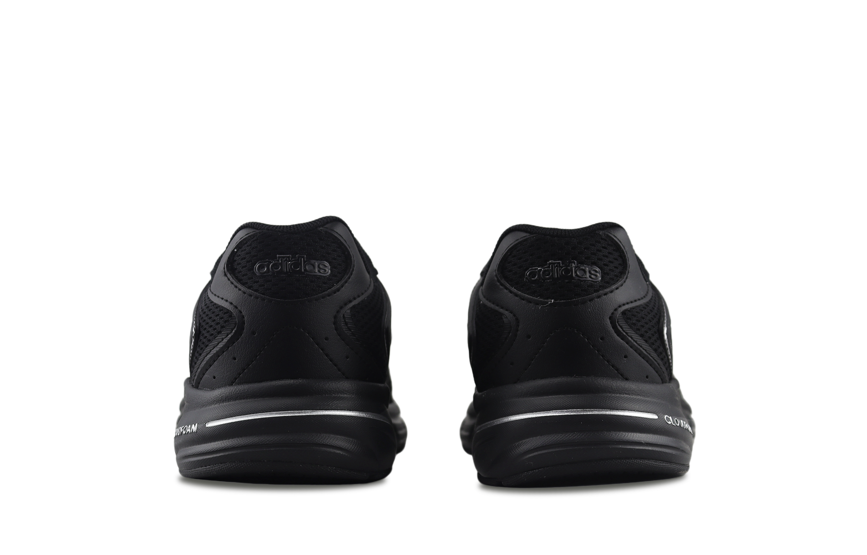Adidas ECLYPTIX 2000 Slip Resistant Abrasion Resistant Low top Running Shoes Unisex Black Silver