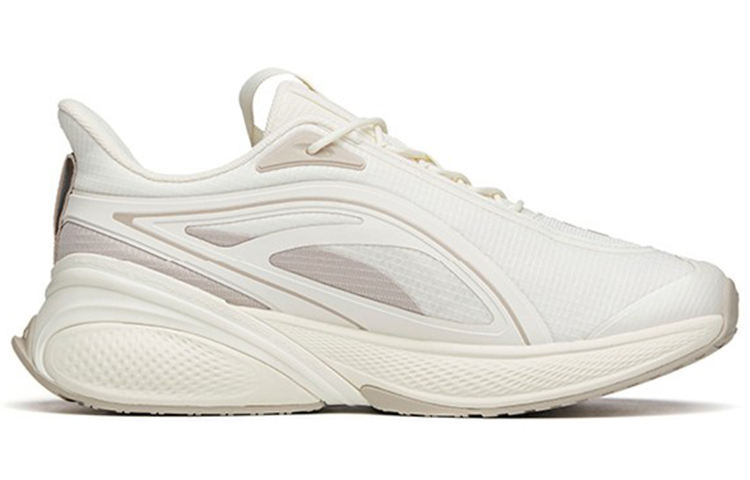Anta C37 2.0 Comfortable Cushioning Slip Resistant Abrasion Resistant Breathable Low top Running Shoes Men’s White Gray