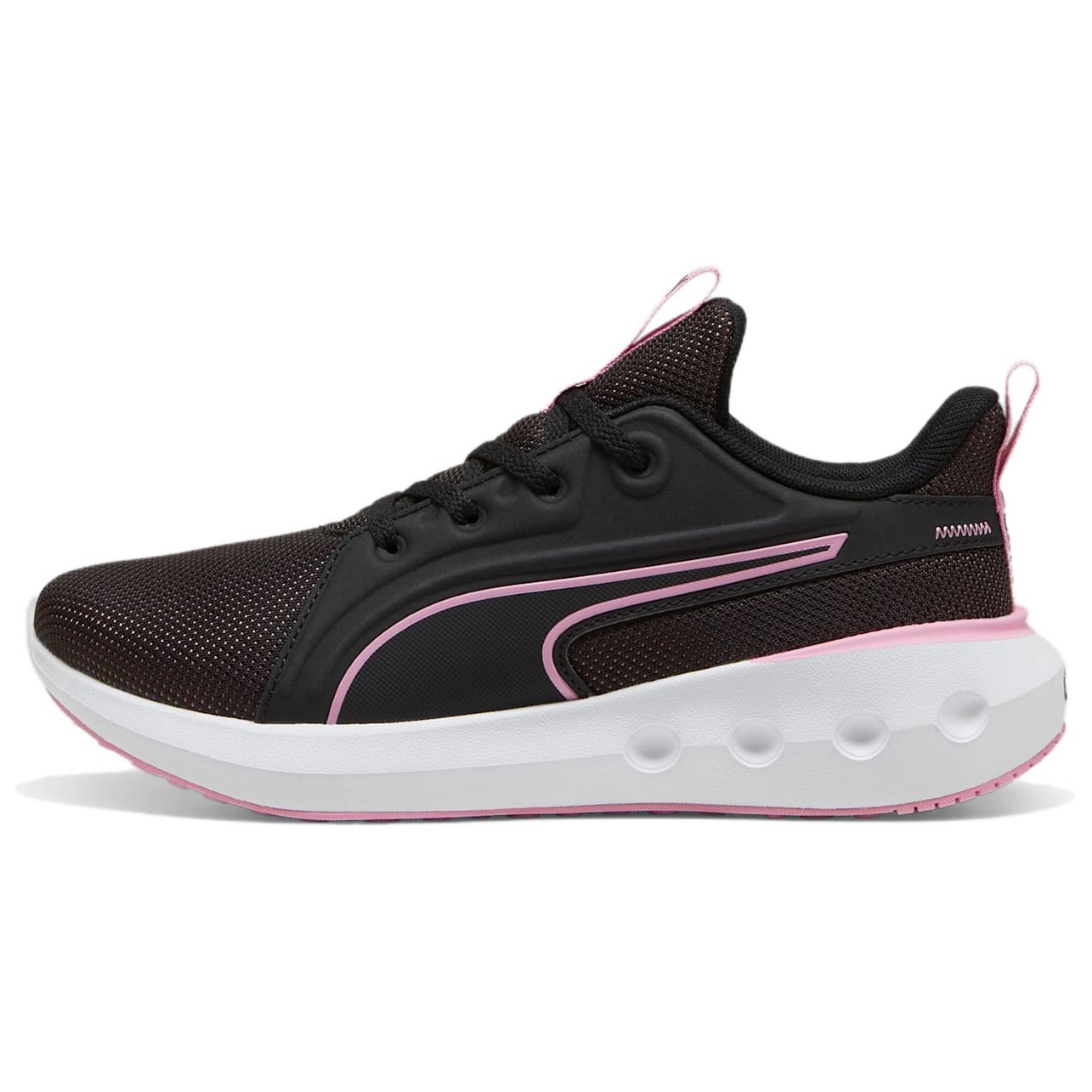 PUMA Softride Slip Resistant Abrasion Resistant Low top Running Shoes Men's Black