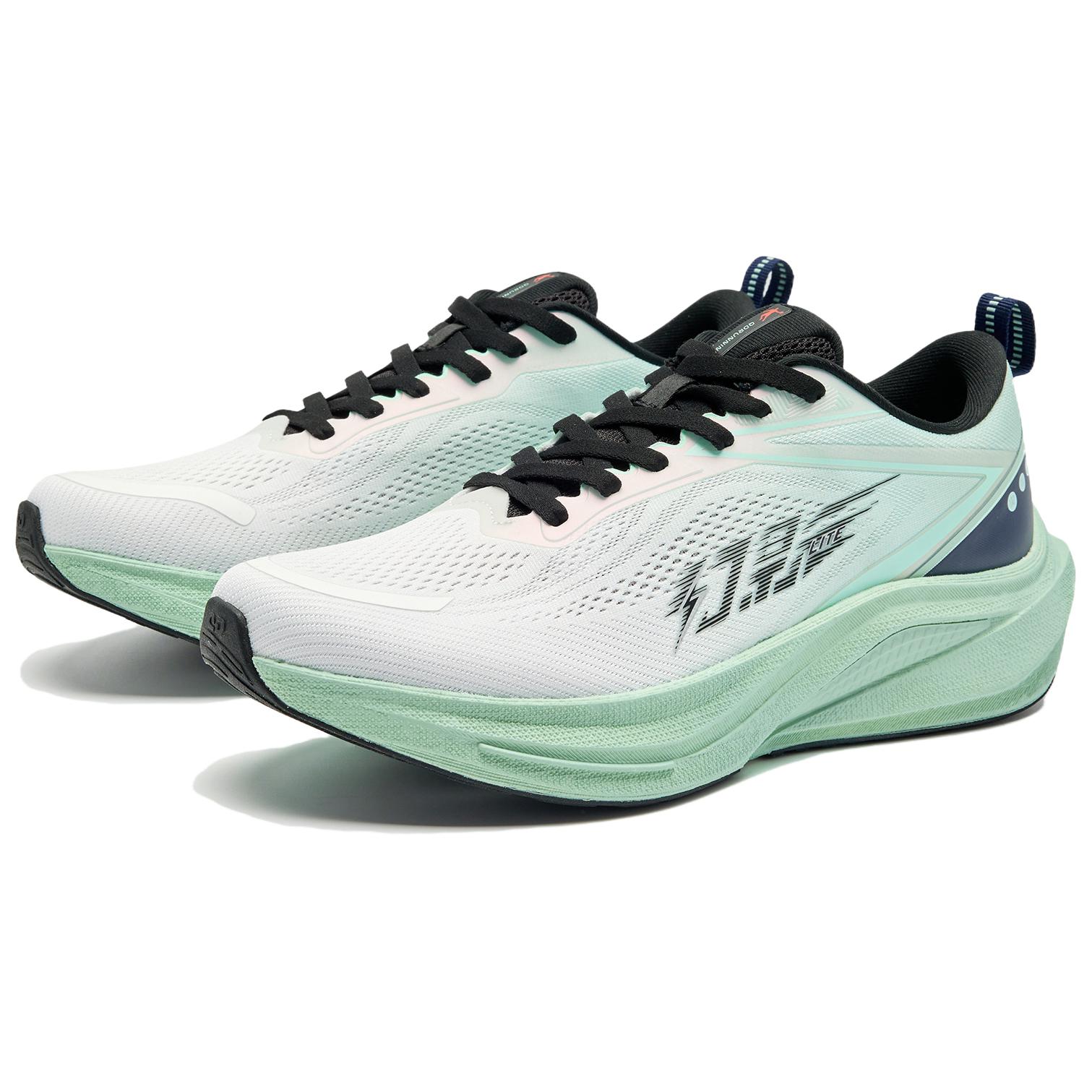 QIAODAN Phantom LITE Low top Q KUNGFU TURBO Rebound Technology Casual Training Running Shoes Men’s White Green