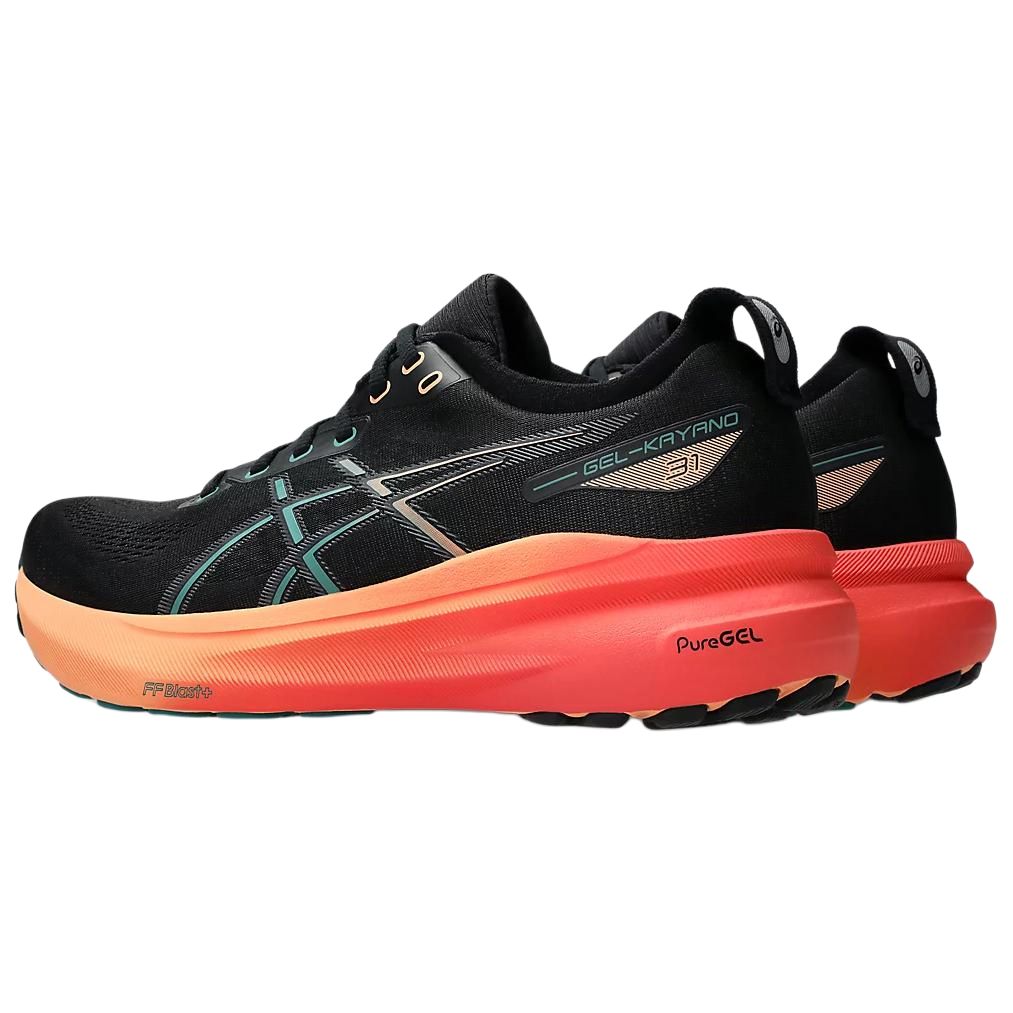 Asics Gel Kayano 31 Low top Running Shoes Men’s Black Orange