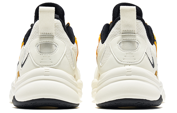 Erke Low top Running Shoes Men’s White Black Orange Yellow