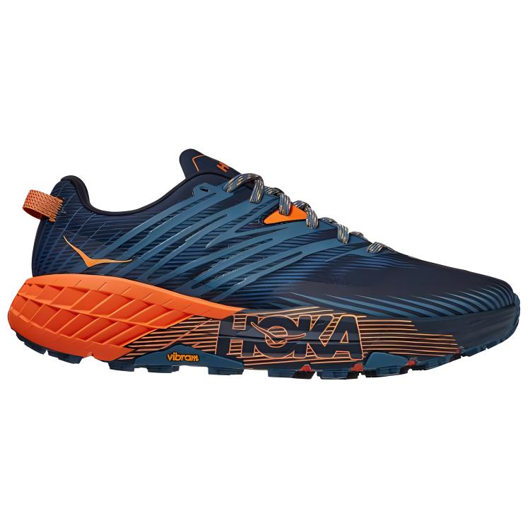 HOKA ONE ONE Speedgoat 4 Real Teal Persimmon Orange