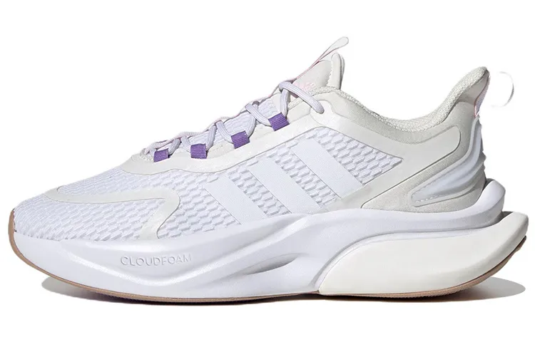 Adidas Wmns Alphabounce+ 'White College Purple' Women's