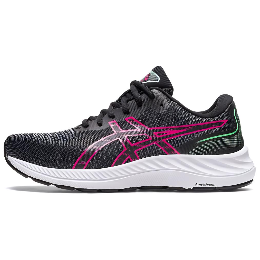 Asics Gel Excite 9 Soft And Comfortable Cushioning, Wear Resistant Low top Running Shoes Women's Black