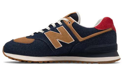 574 New Balance 'Denim - Pigment Team Red'