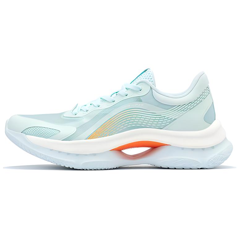 361° Feather 2.0 Comfortable Slip Resistant, Abrasion Resistant, Breathable Low top Running Shoes Men's Blue Orange