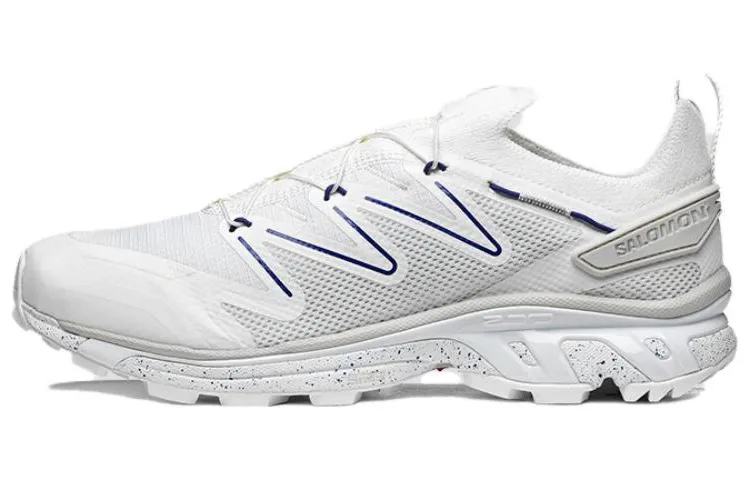 SALOMON XT Rush Cushioning Slip Resistant Abrasion Resistant Low top Running Shoes Unisex White