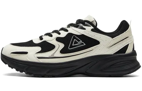 PEAK OG 7000 Versatile Slip Resistant, Abrasion Resistant, Breathable Low top Running Shoes Women's Beige Black