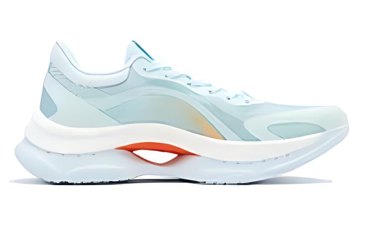 361° Feather 2.0 Comfortable Slip Resistant, Abrasion Resistant, Breathable Low top Running Shoes Men's Blue Orange