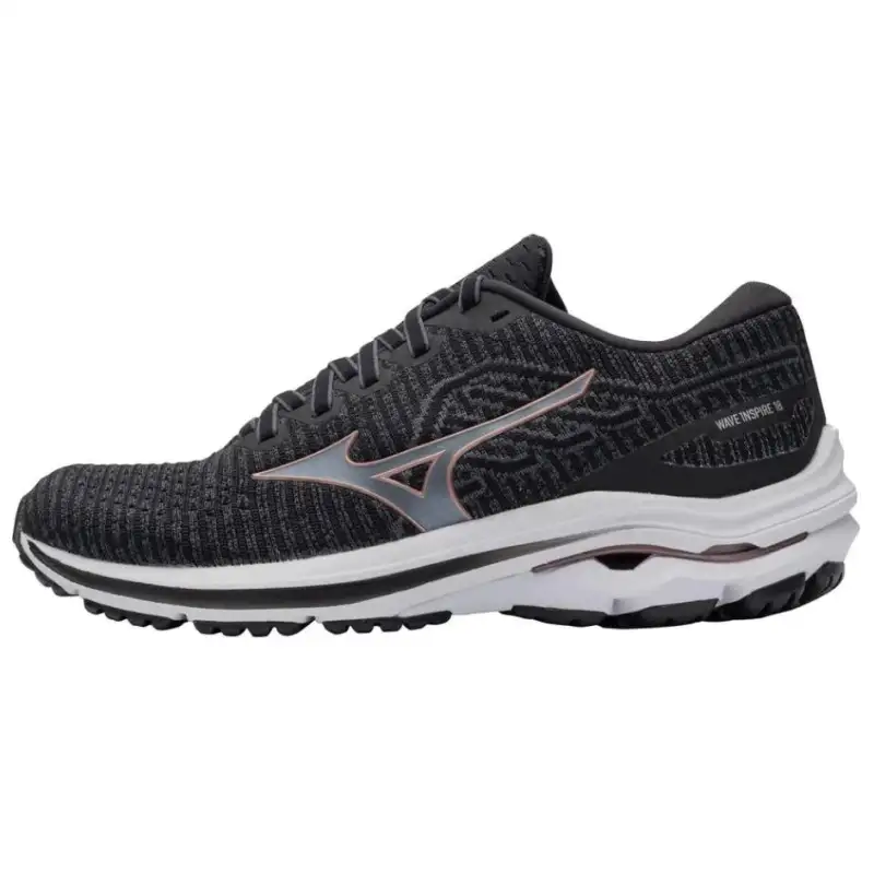 Mizuno Wave Inspire 18 'Black White' Women's