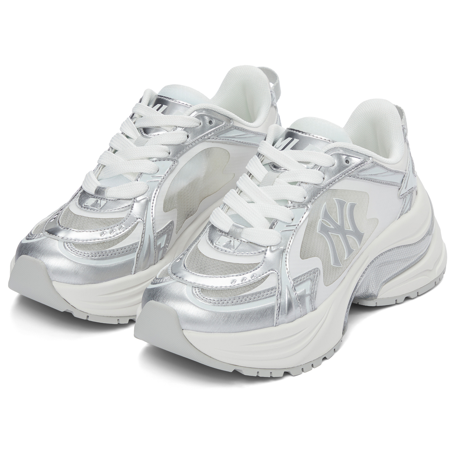 MLB Chunky Jogger Low top Casual Running Shoes Unisex White