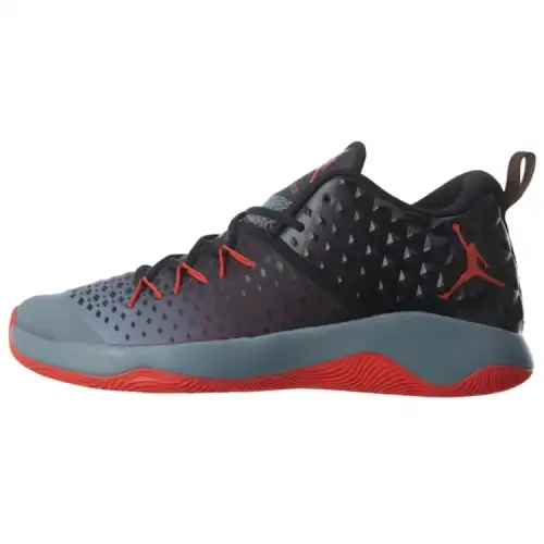 Jordan Extra Fly Cool Grey/Max Orange/Black