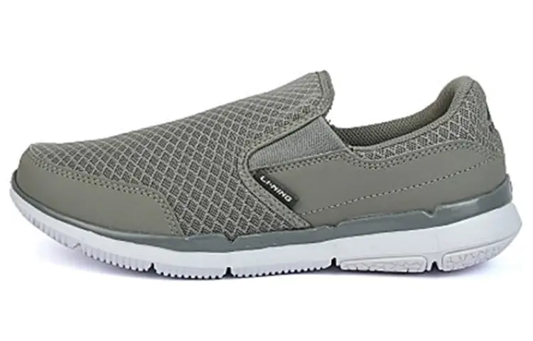 Li Ning Cushioning Abrasion Resistant Coverage Moisture Wicking Breathable Low top Running Shoes Men's