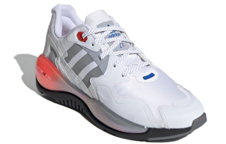 Кроссовки adidas originals ZX Alkyne (серебристо-белые) — фото 3