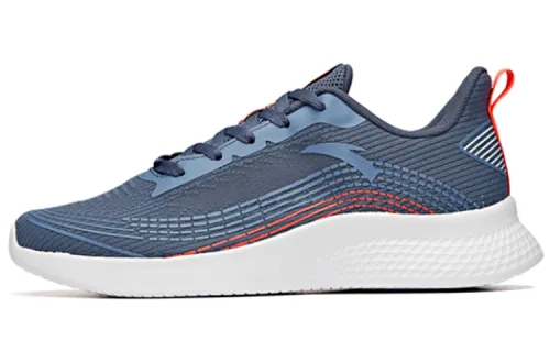Anta Fabric Cushioning, Slip Resistant, Abrasion Resistant, Coverage, Quick Dry Low top Running Shoes Men's