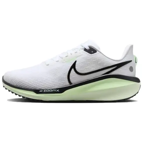 Nike Air Zoom Vomero 17 Comfortable Slip Resistant Slip Resistant Low top Running Shoes Women's White Green