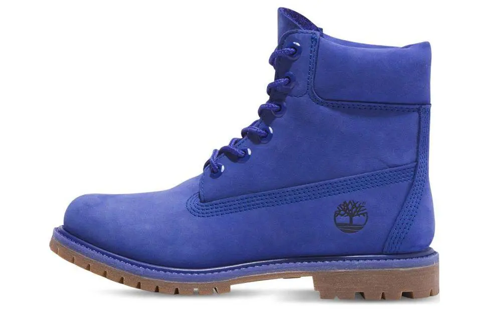 Timberland Breathable Abrasion Resistant Breathable And Wear resistant Short Outdoor Boots Women's Blue