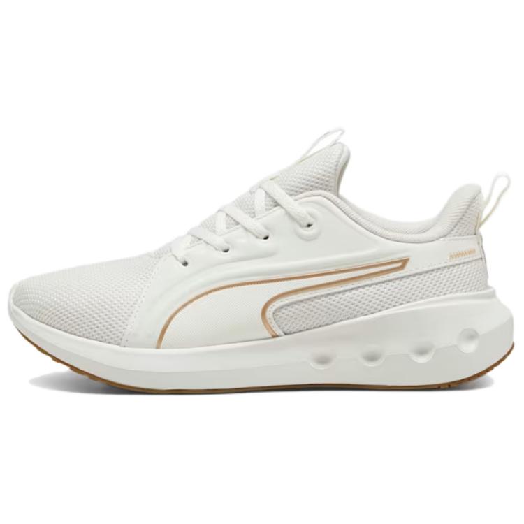 PUMA Softride Slip Resistant Abrasion Resistant Low top Running Shoes Unisex White