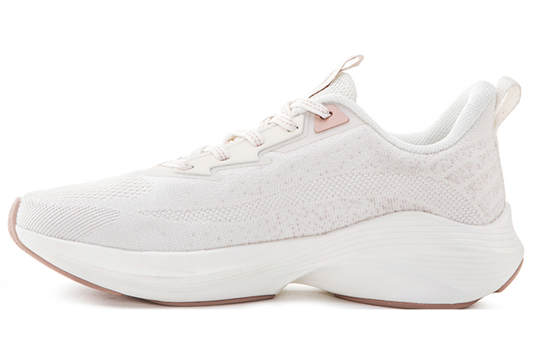 Erke Low top Running Shoes Women’s Ivory White Pink Gold