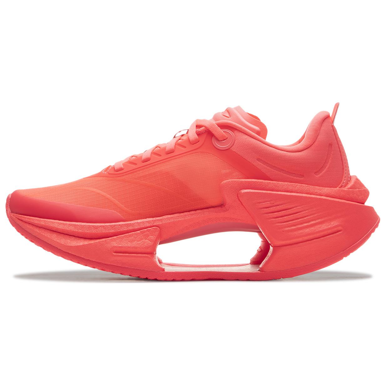 Li Ning Shadow 3 Essential Cushioning Support Rebound Low top Running Shoes Women’s Red