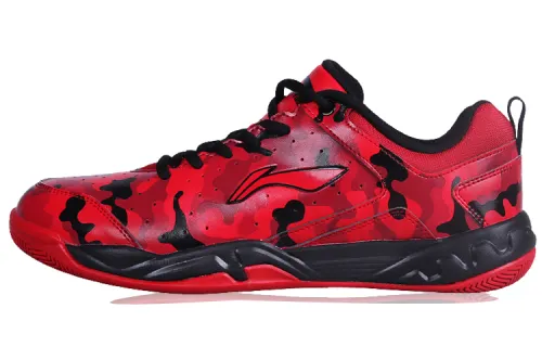Li Ning Synthetic Leather, Textile Slip Resistant Cushioning Abrasion Resistant Lightweight Breathable Low top