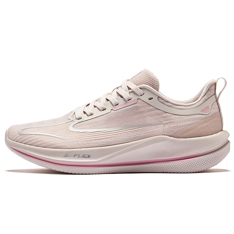 Erke Floating Boat 6MAX Running Shoes Women’s Low Top Painted Gray Bright Silver
