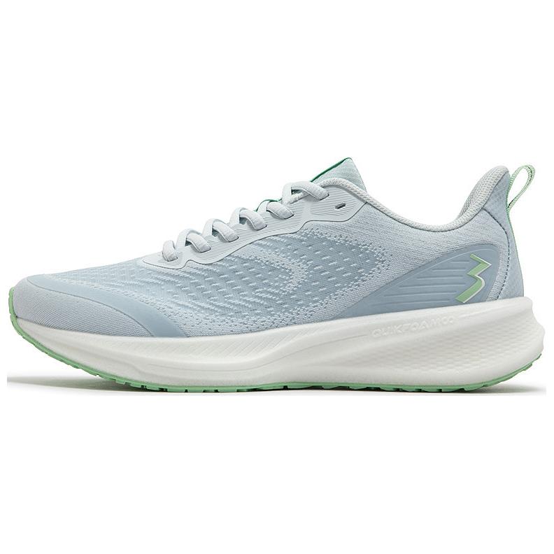 361° Feiying 5.0 Slip Resistant Abrasion Resistant Coverage Low top Sprint Running Shoes Women’s Blue Green