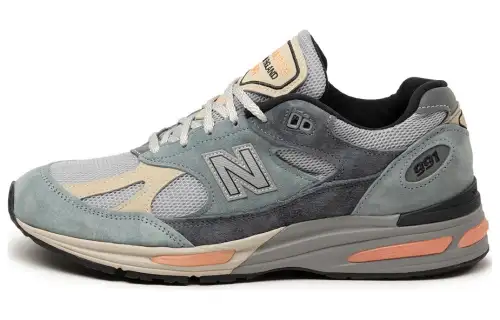 991v2 New Balance Made In England 'Silver Blue Turbulence'