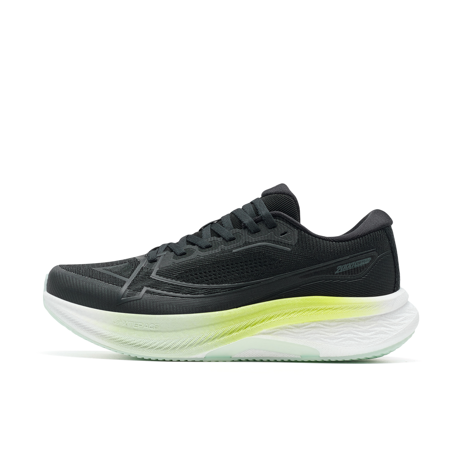 XTEP 2000km PLUS Cushioning Abrasion Resistant Rebound Low top Training Sprint Running Shoes Women’s Black