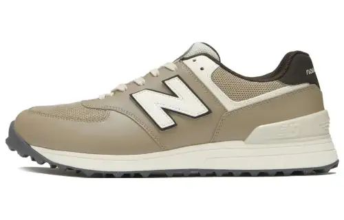 New Balance NB 574 Cushioning Abrasion Resistant Cushioning, Wear Resistant Low top Golf Shoes Women's Brown