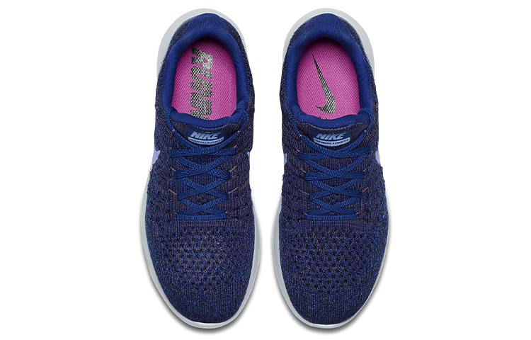 Женские кроссовки Nike LunarEpic Flyknit 2 (синие) — фото 4