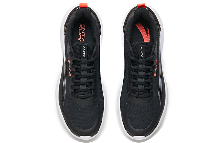 Anta Comfortable Breathable Low top Running Shoes Men’s Black