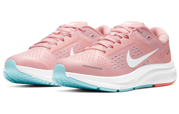 Женские кроссовки Nike Zoom Structure 23 (розово-синие) — Розовый / синий — фото 3