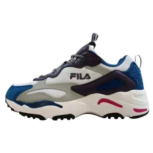 FILA Ray Tracer Low top Casual Shoes Women's White Blue