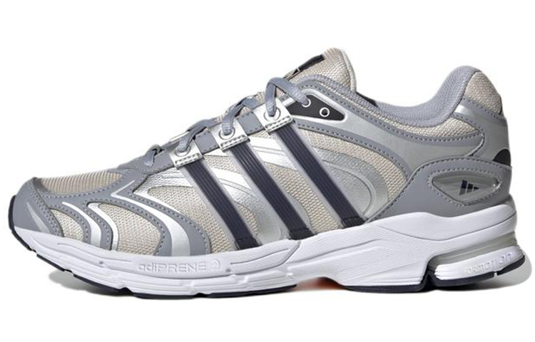 Adidas Spiritain 2000 sports retro fabric shock-absorbing, wear-resistant and non-slip low-top training running shoes for men and women, gray