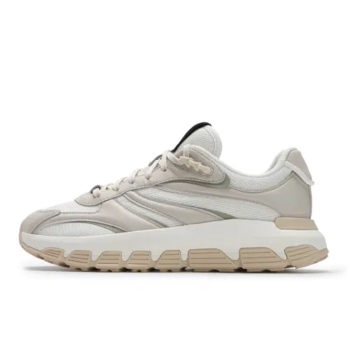 FILA Avant Garde Collection Textile, Synthetic Leather, Top Grain Cow Leather Abrasion Resistant Low top Running Shoes