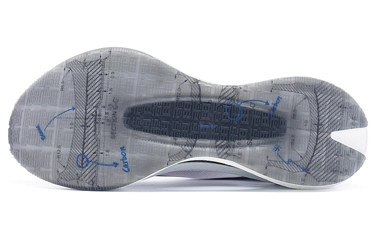 Li Ning Shadow 1.0 Cushioning Slip Resistant Breathable Low top Shadow 1.0 Women’s Light Smoke Gray